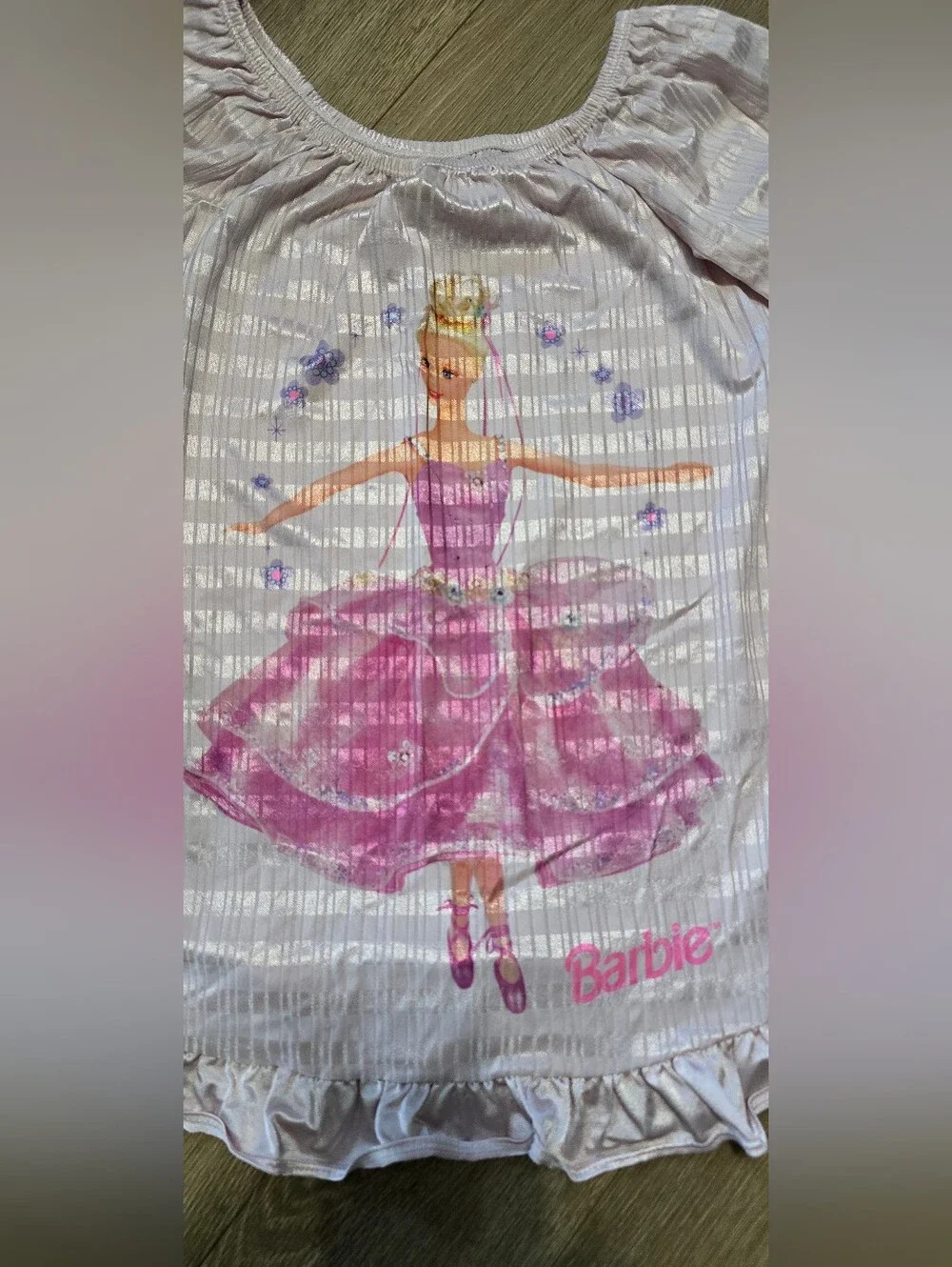 Vintage Girls Barbie Nightgown
